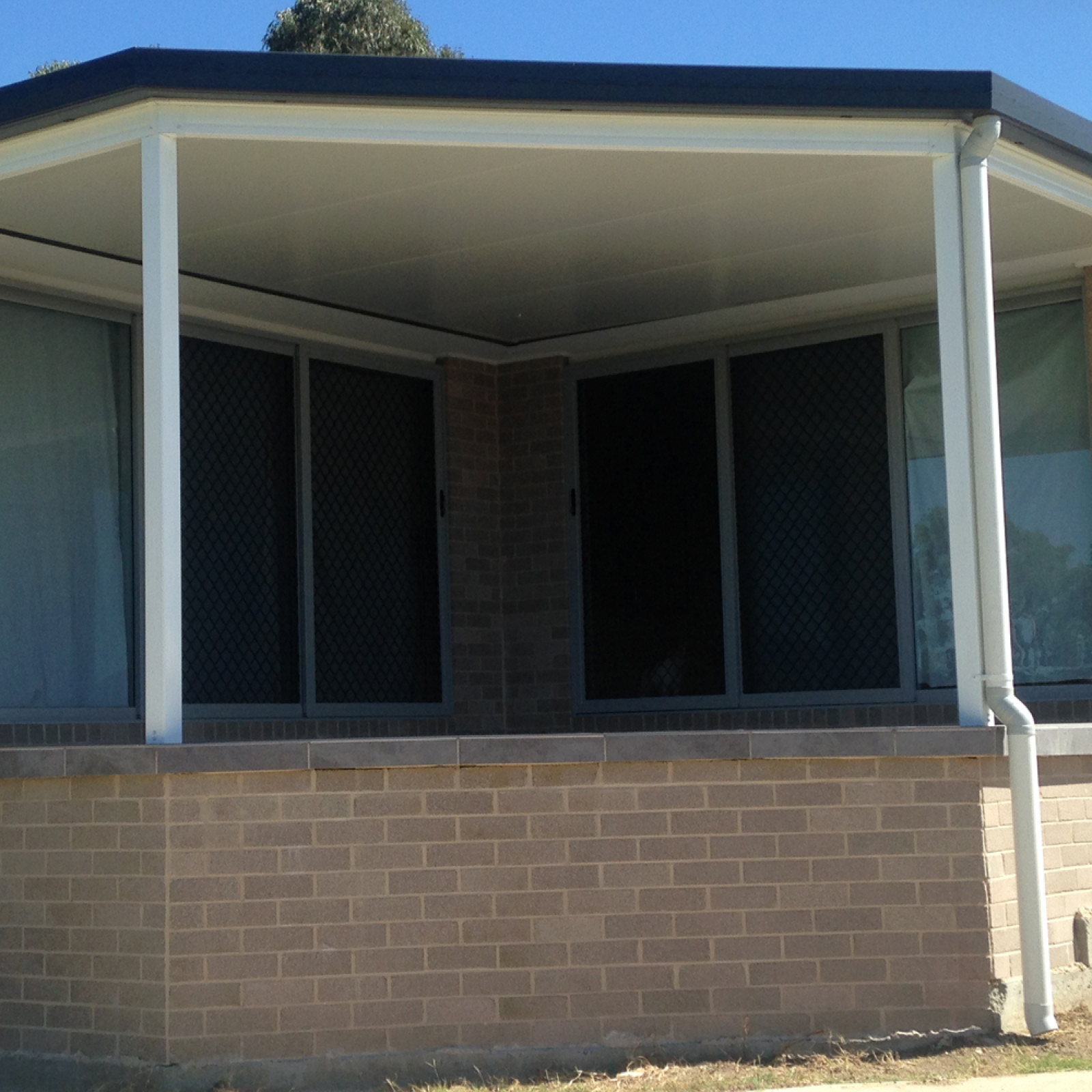 Flat roof insulated panel Patio